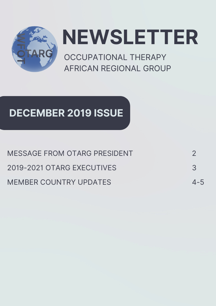 OTARG Newsletter December 2019