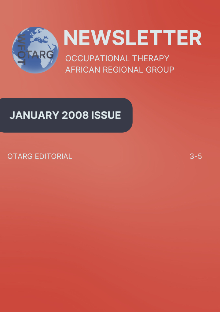 OTARG Newsletter January 2008