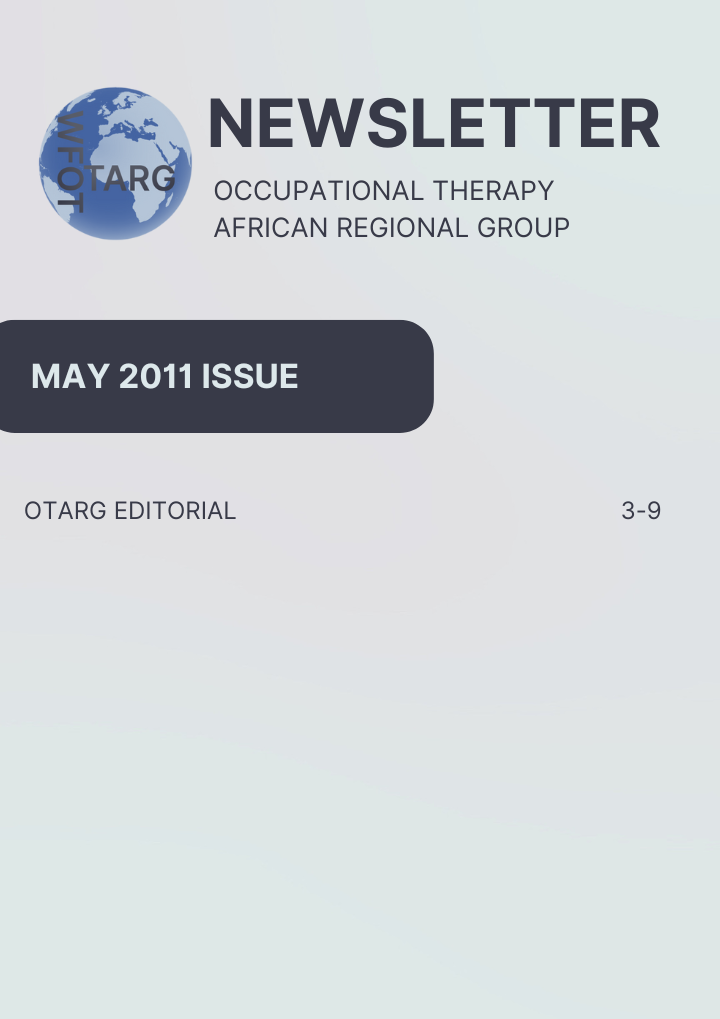 OTARG Newsletter May 2011