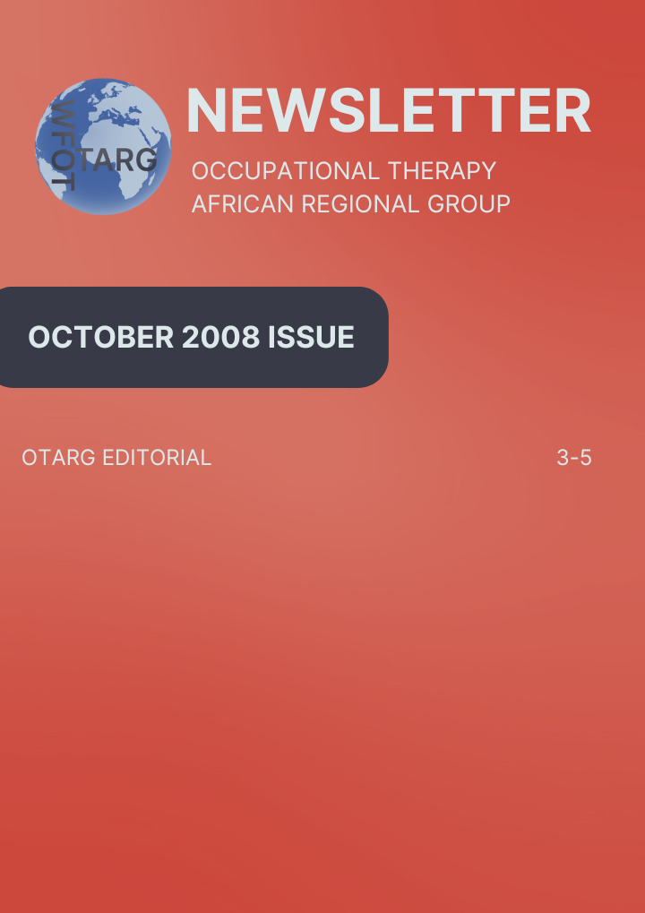 OTARG Newsletter October 2008